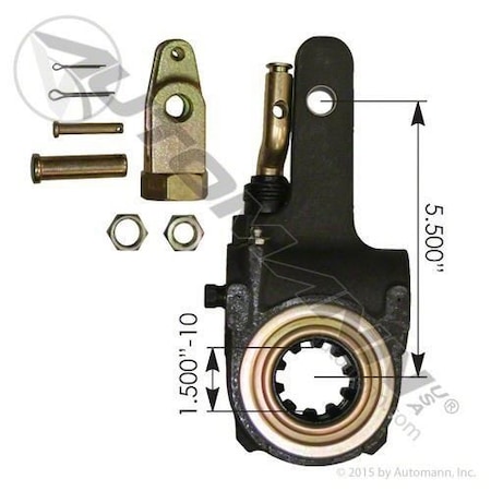 Automann Slack Adjuster, Brake, Gunite Type, 5.5 In. 138.1011